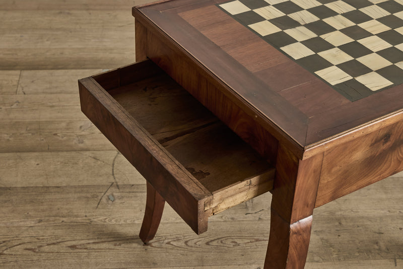 18th Century Game Table & Pieces