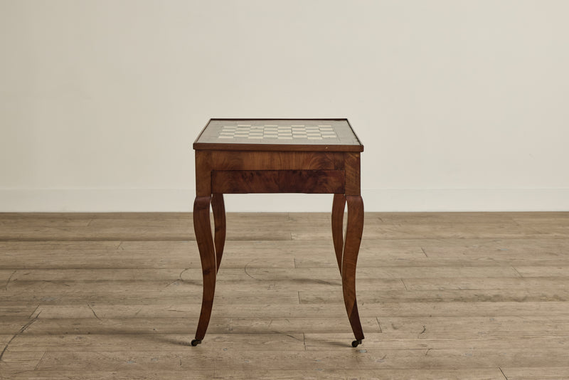 18th Century Game Table & Pieces