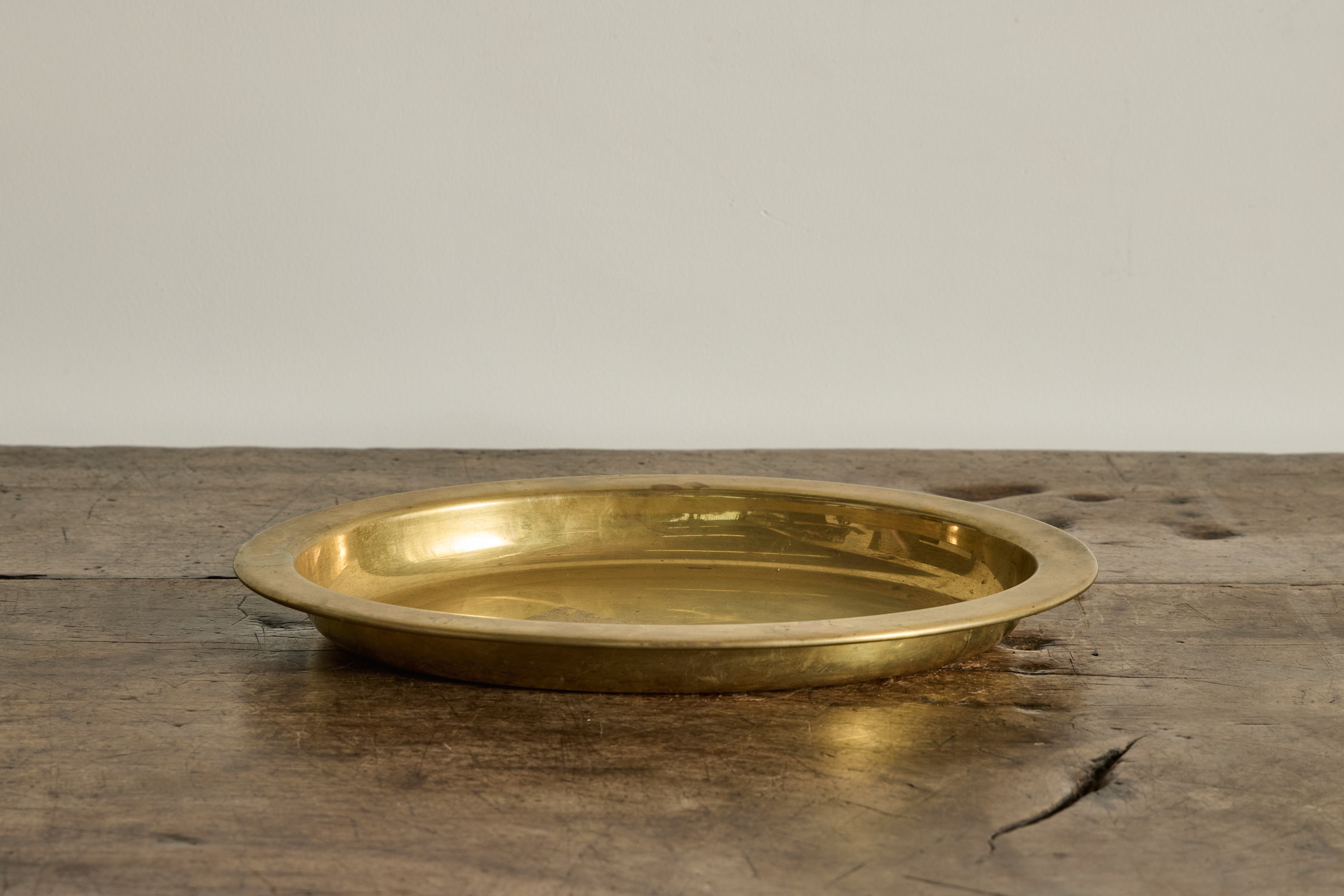 Oval Brass Tray