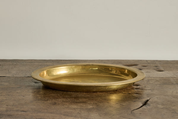 Oval Brass Tray