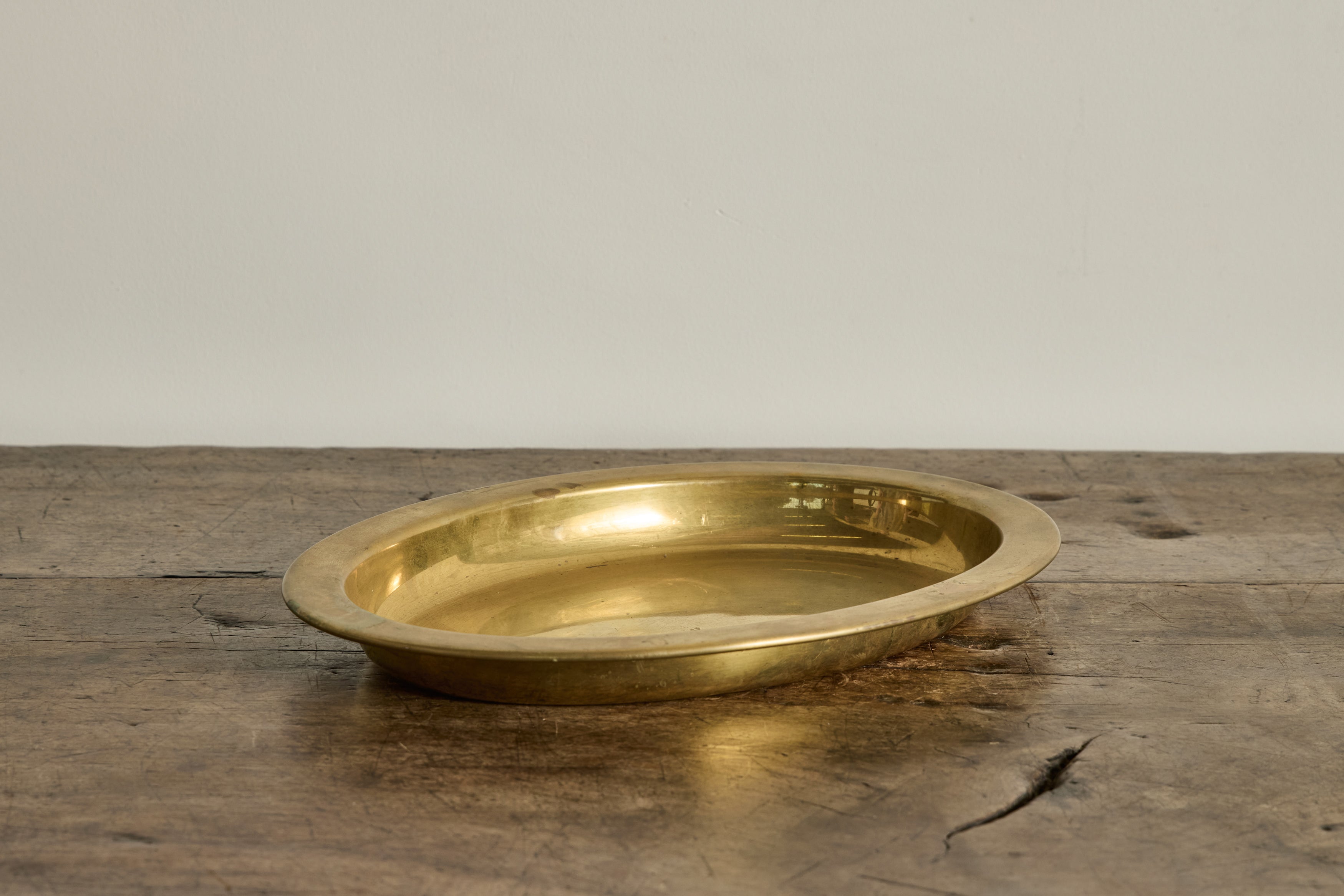 Oval Brass Tray