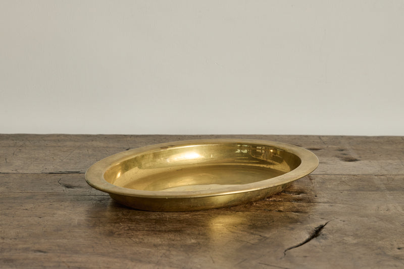 Oval Brass Tray