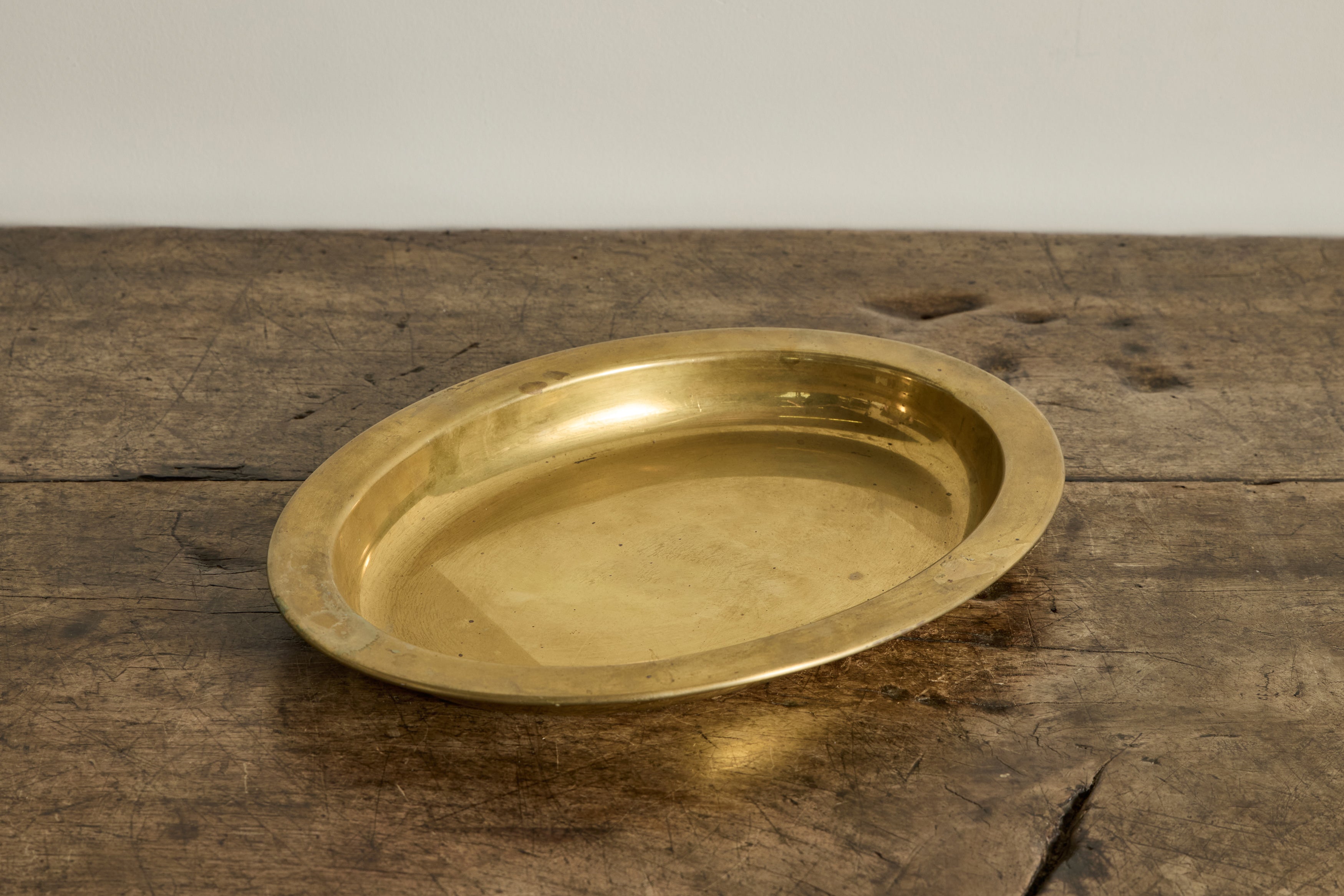 Oval Brass Tray