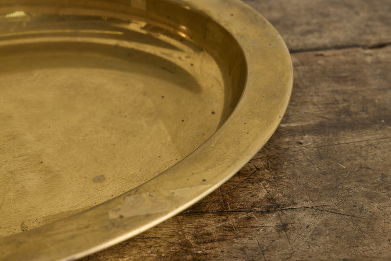 Oval Brass Tray