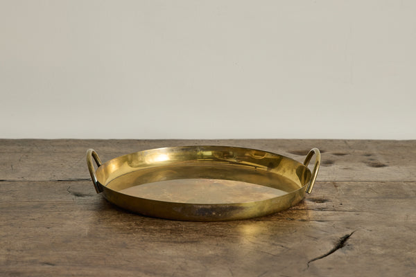 Round Brass Tray