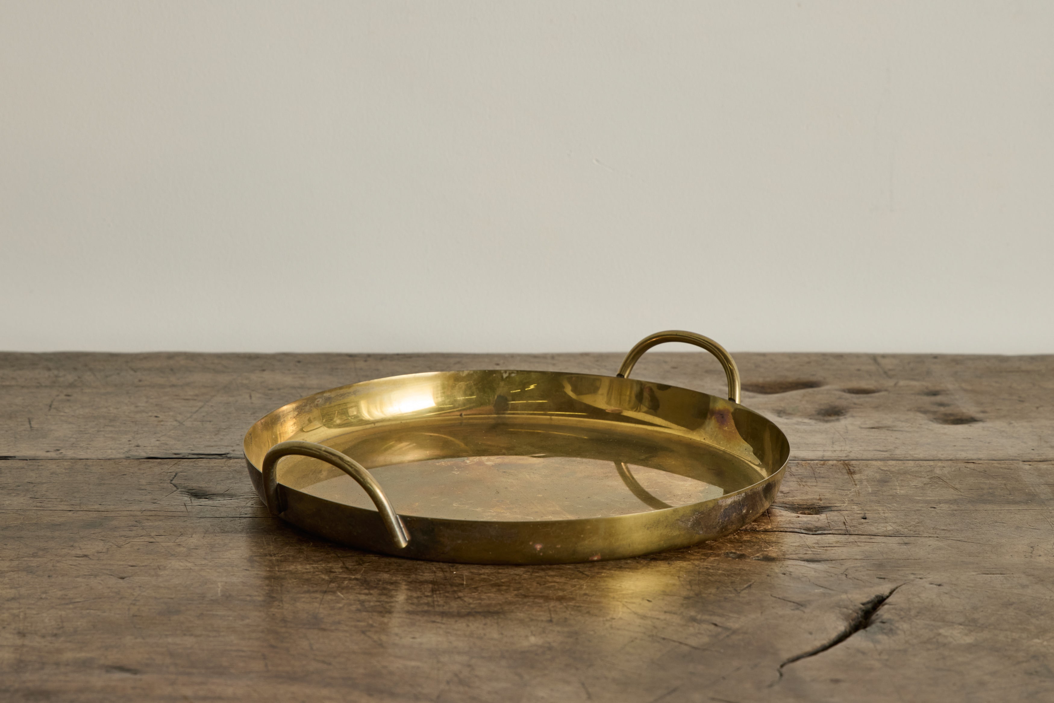 Round Brass Tray