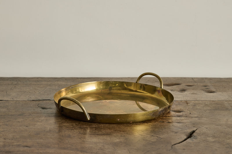Round Brass Tray