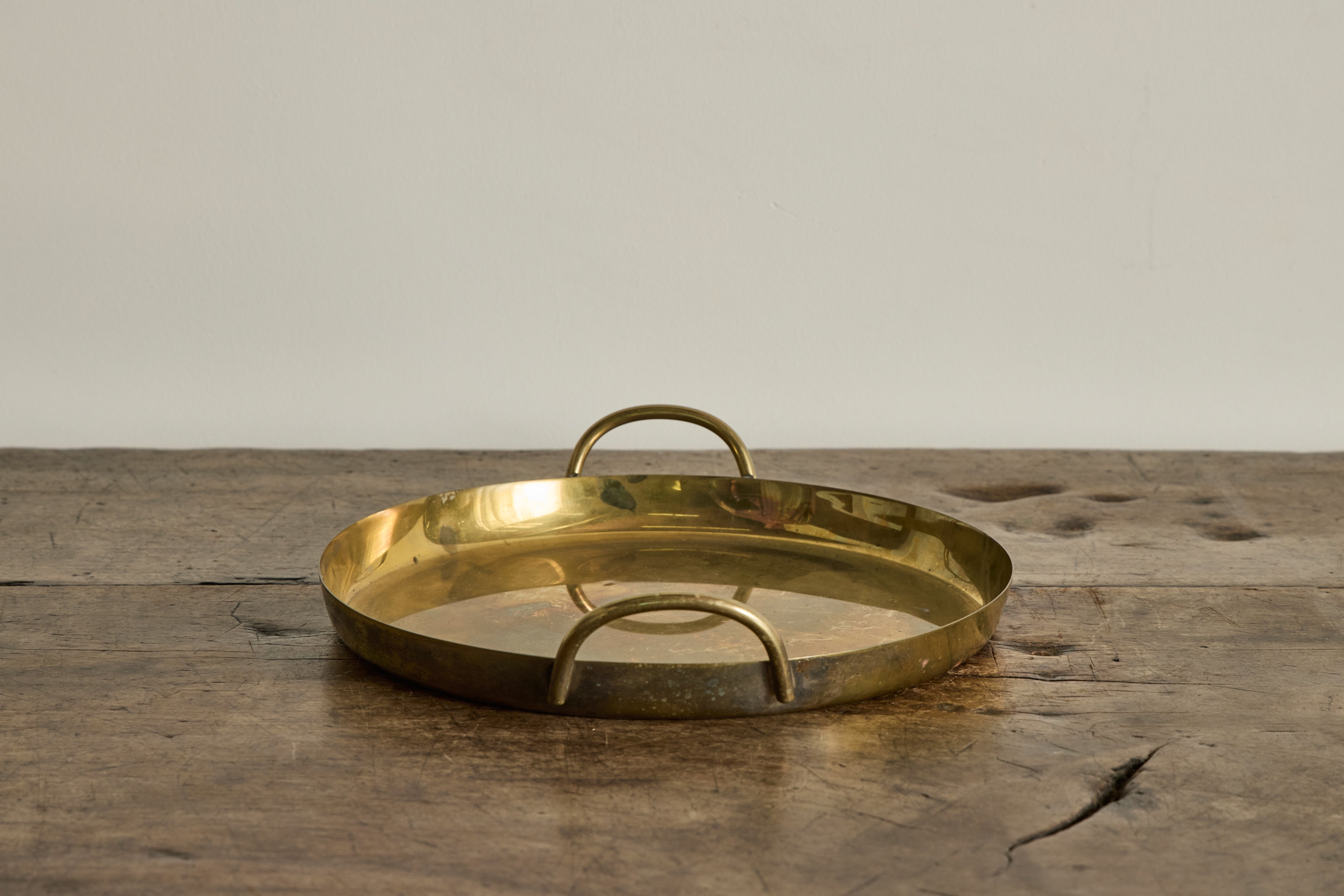 Round Brass Tray