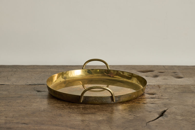 Round Brass Tray