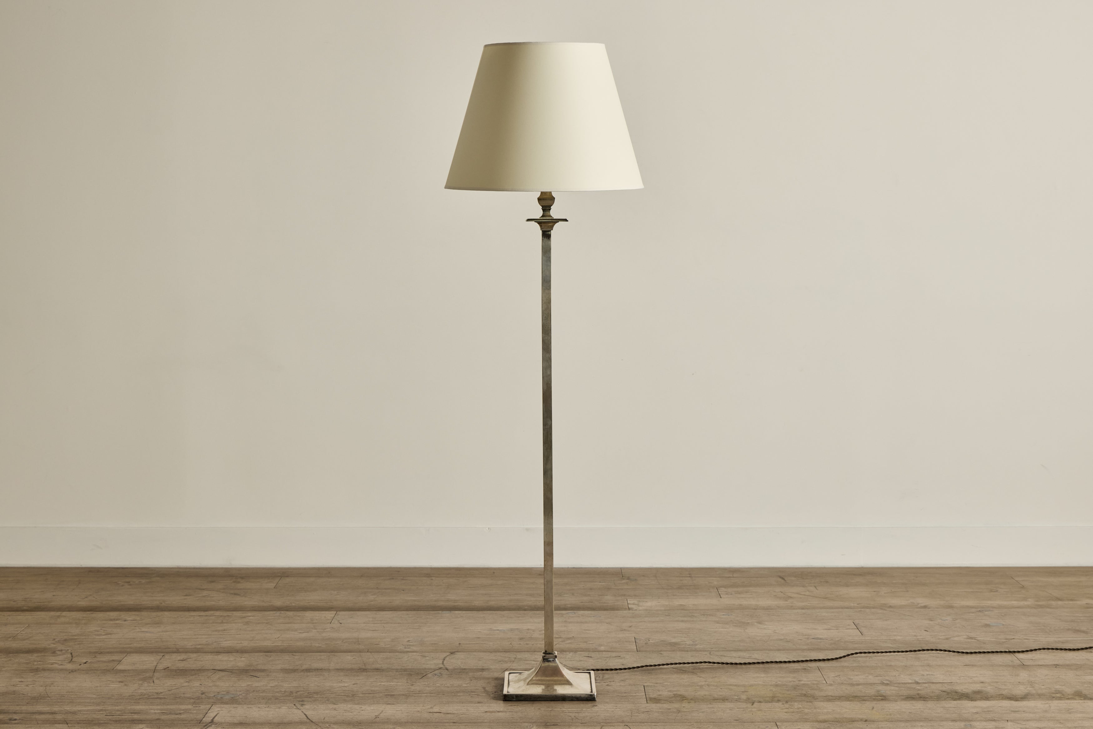 Silver Plated Floor Lamp No.2