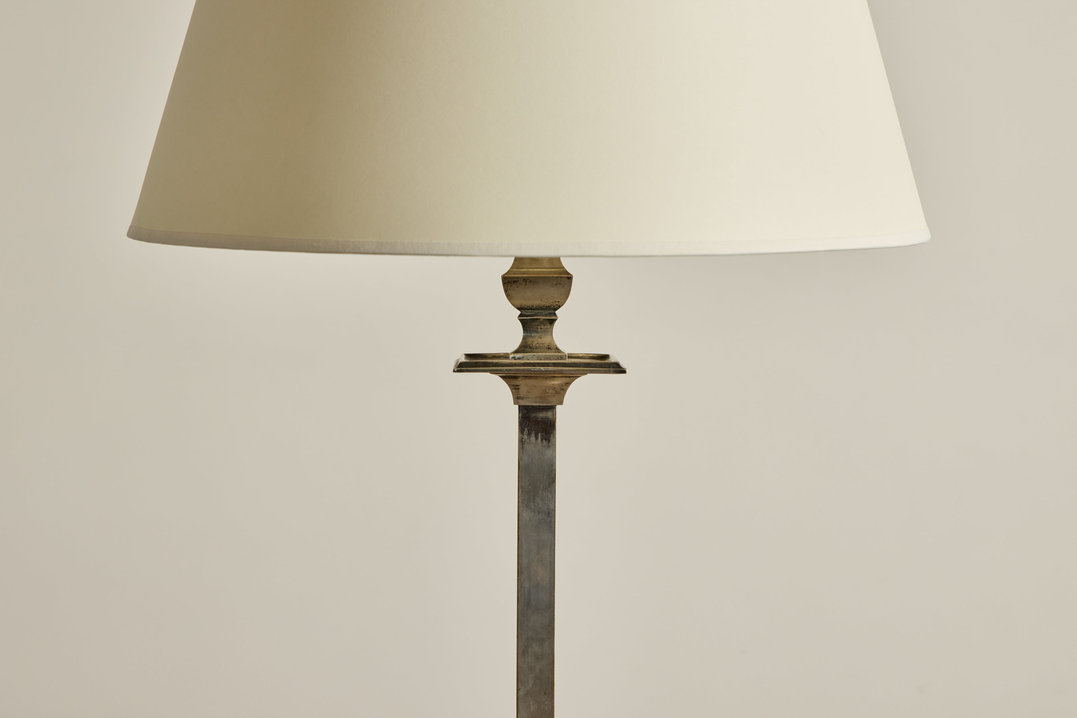 Silver Plated Floor Lamp No.2