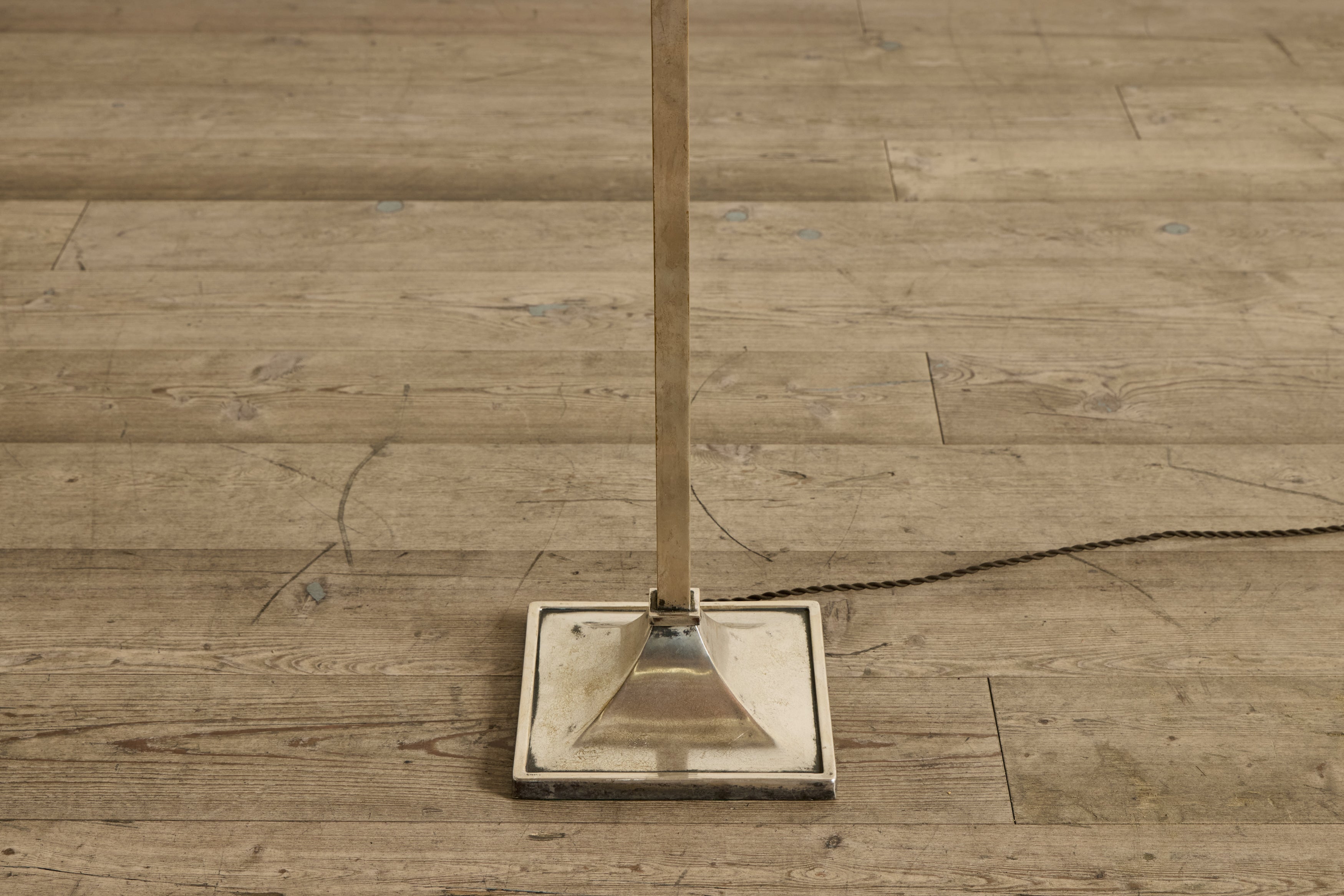 Silver Plated Floor Lamp No.2