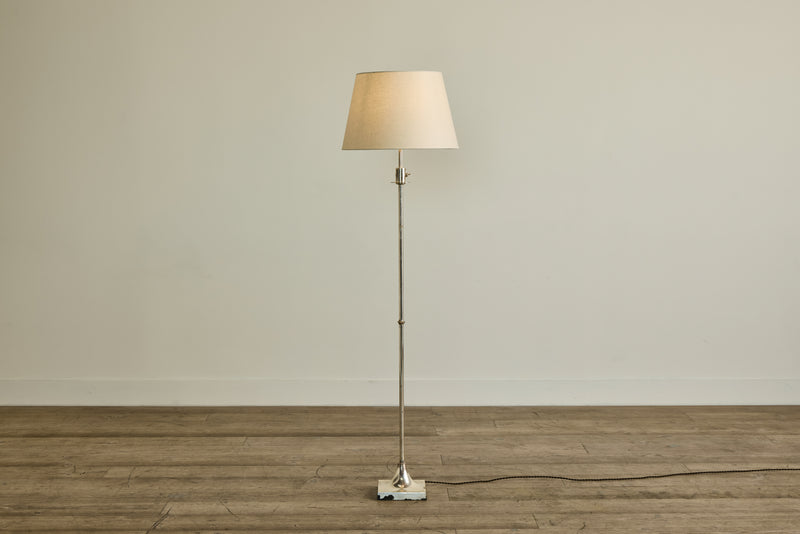 Silver Plated Floor Lamp No.1