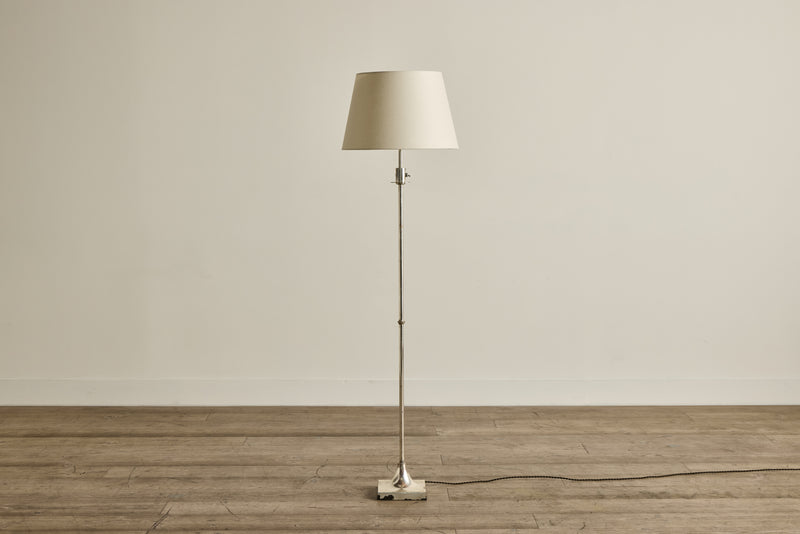 Silver Plated Floor Lamp No.1