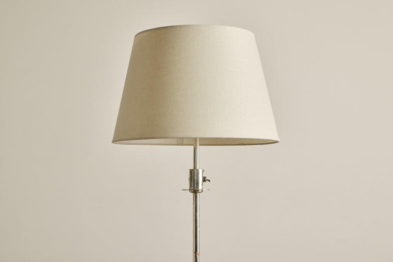 Silver Plated Floor Lamp No.1