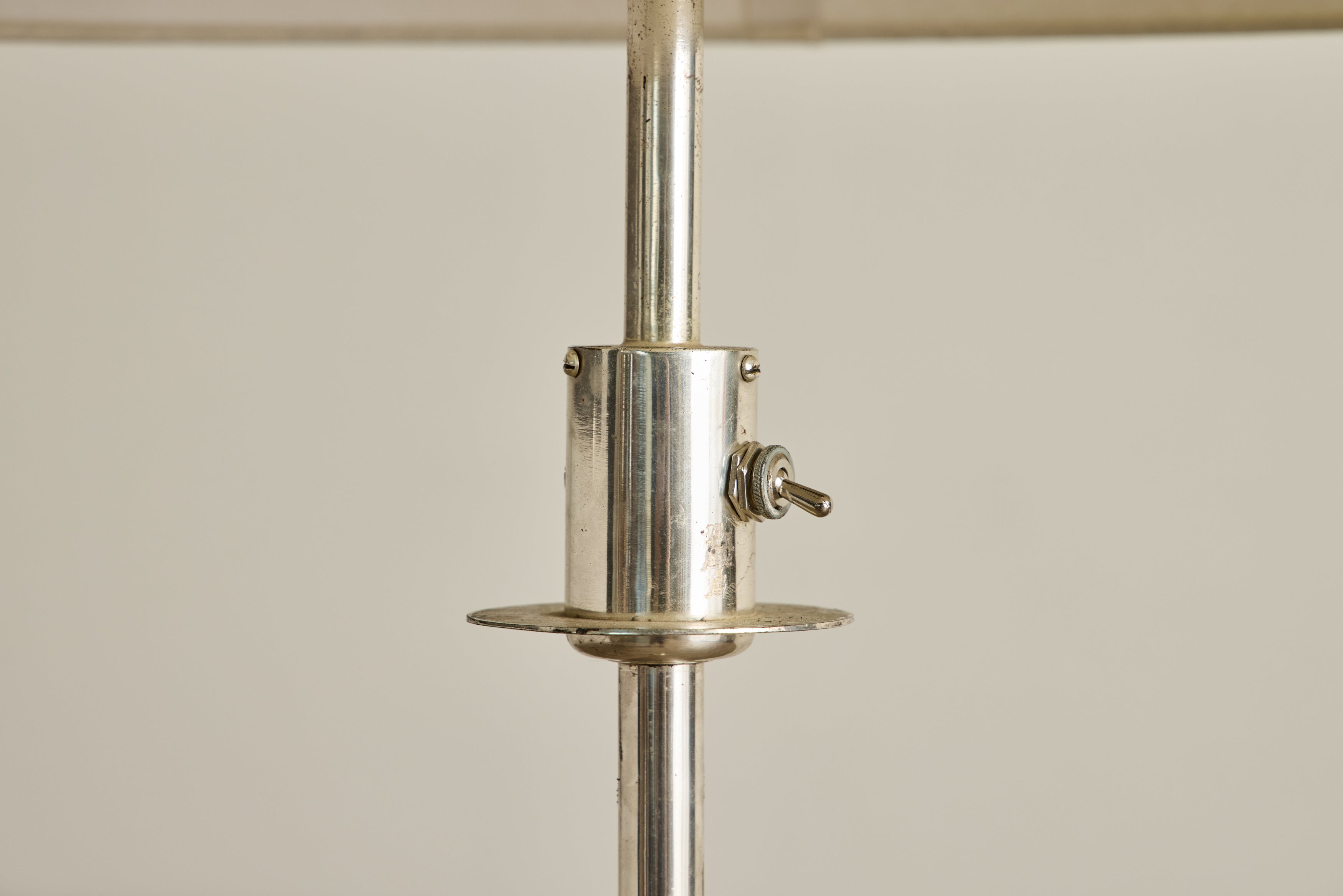 Silver Plated Floor Lamp No.1