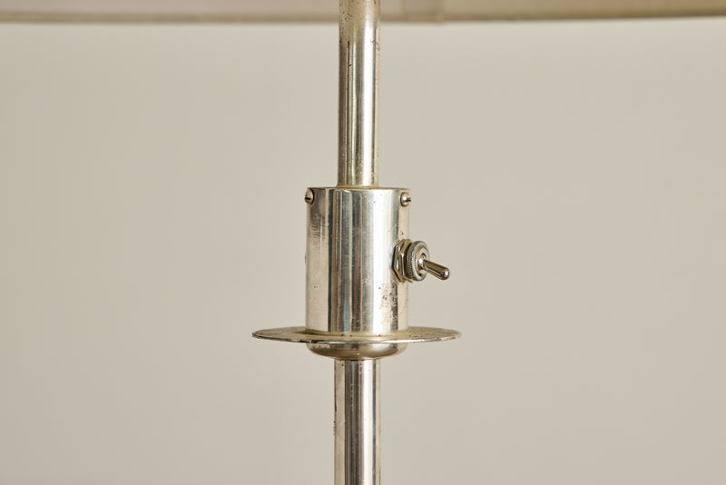Silver Plated Floor Lamp No.1