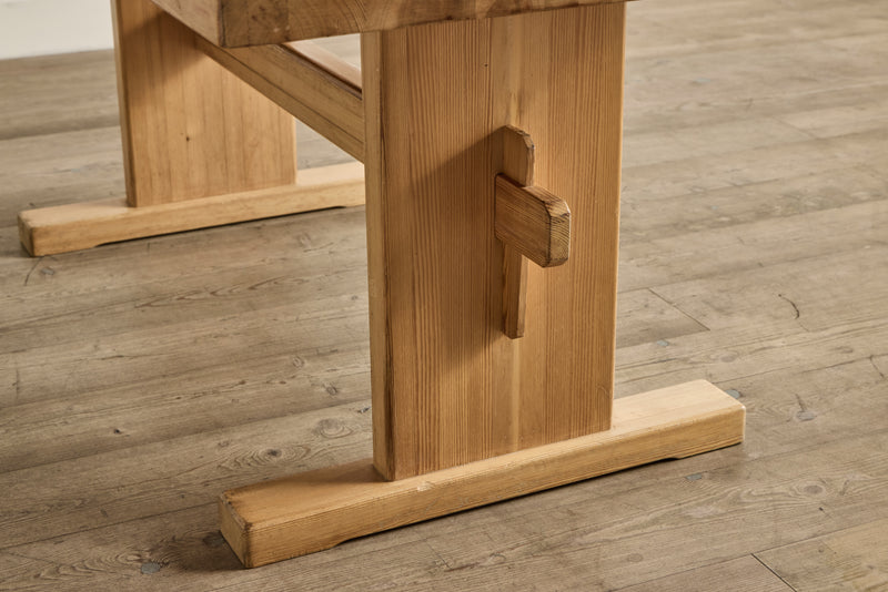 Swedish Trestle Dining Table