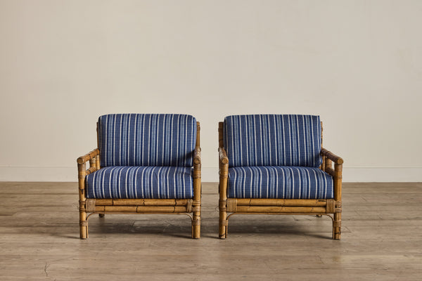 Pair of Bamboo Chairs (LA)