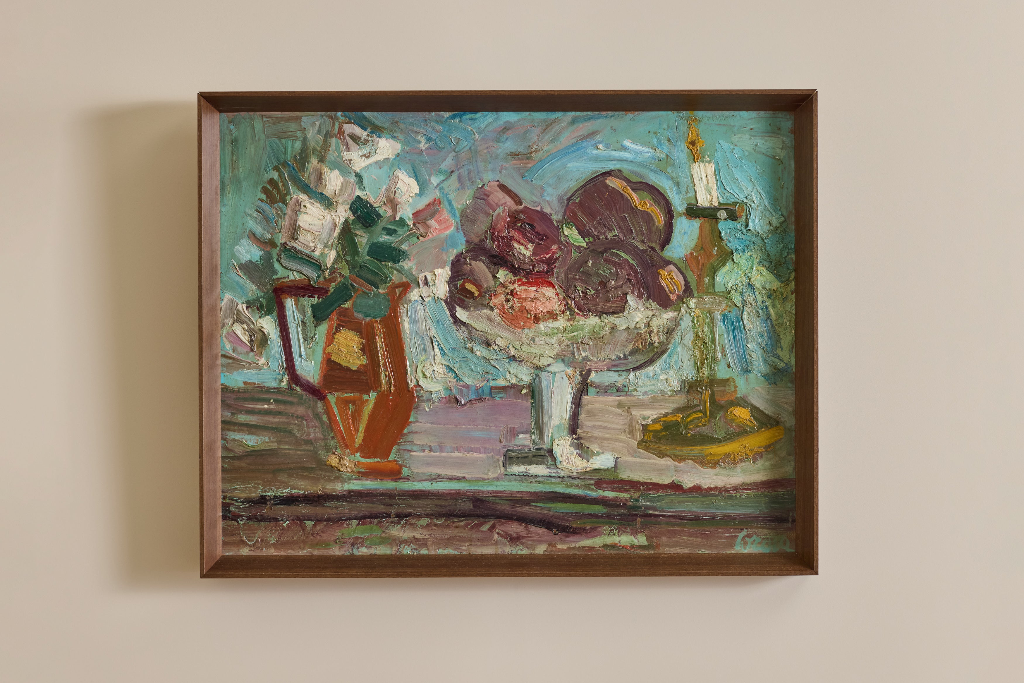 Mid Century Still Life Painting