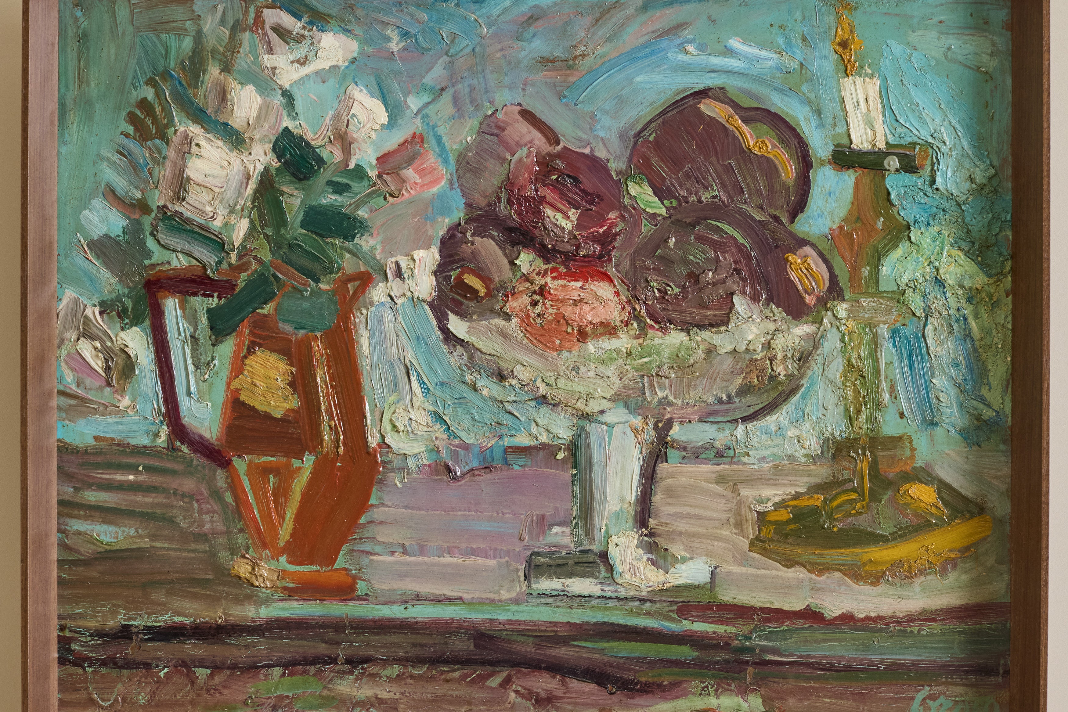 Mid Century Still Life Painting