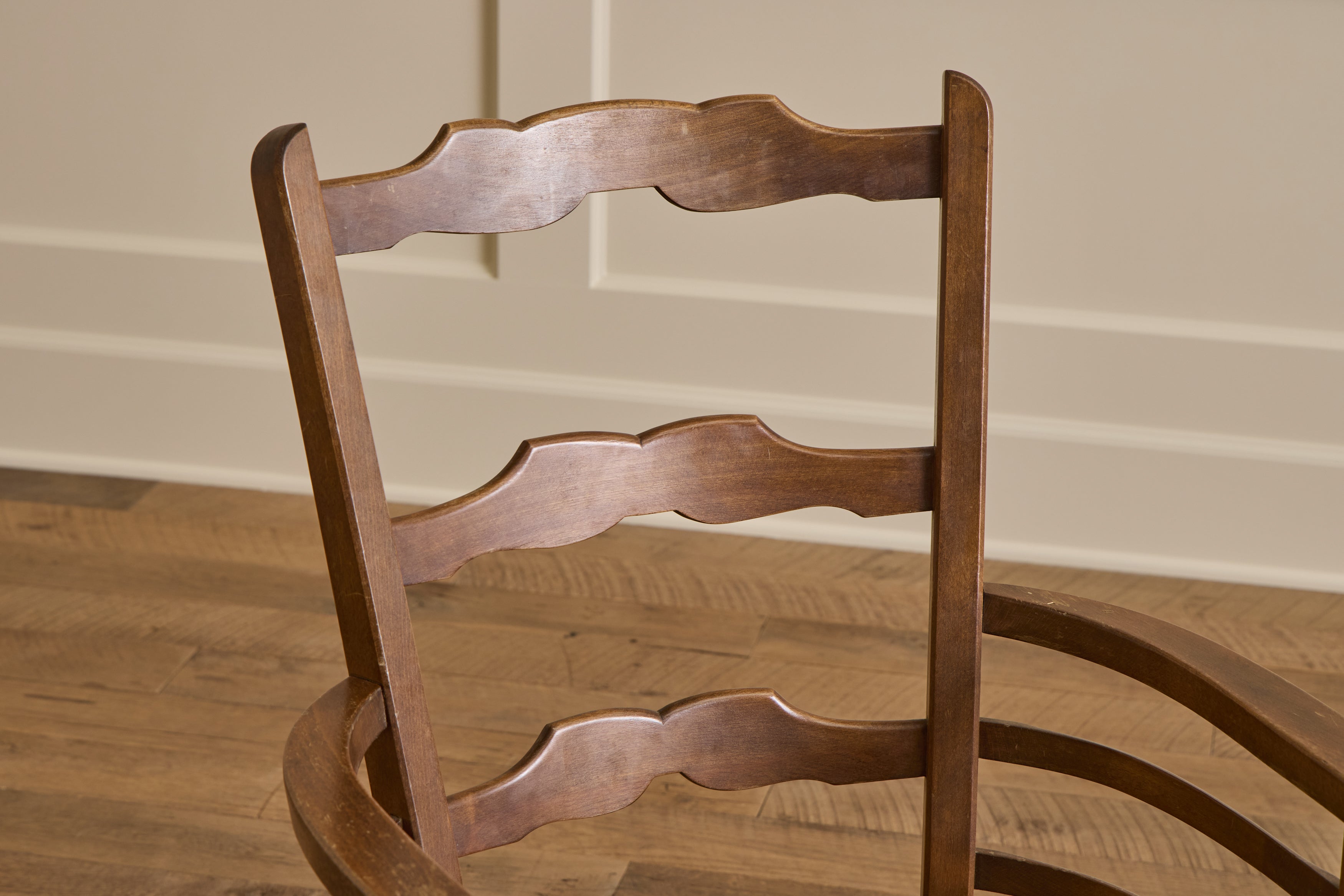 Pair of Italian Rush Chairs
