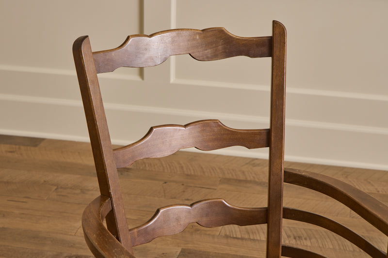 Pair of Italian Rush Chairs