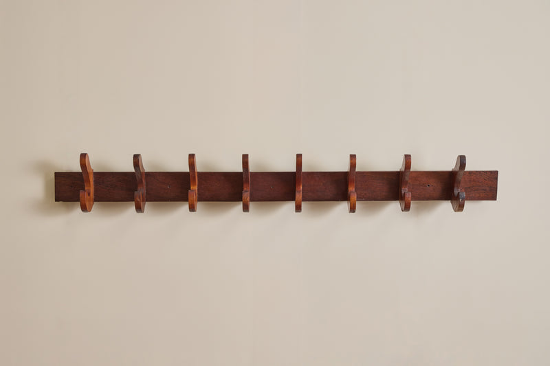French Wood Coat Rack No.2
