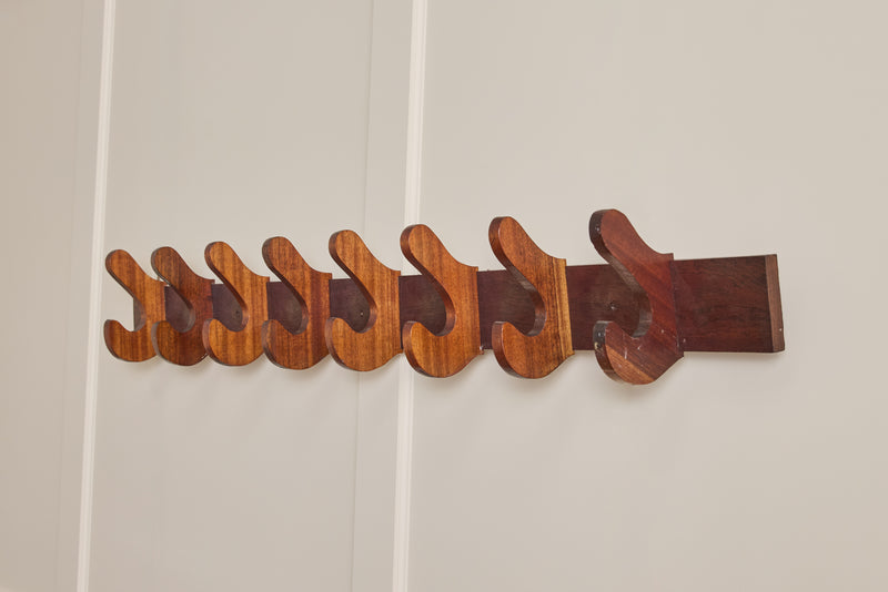 French Wood Coat Rack No.2