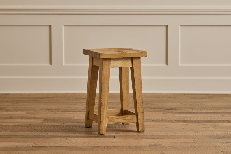 French Wood Stool