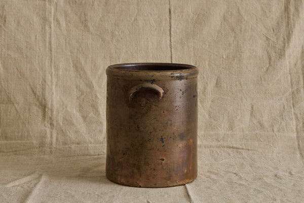 Swirl Stoneware Crock