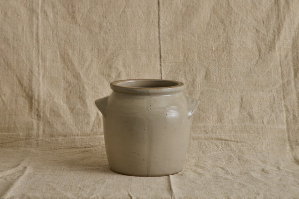 French White Confit Pot
