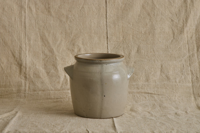 French White Confit Pot