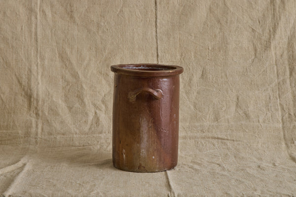 French Double Handle Crock