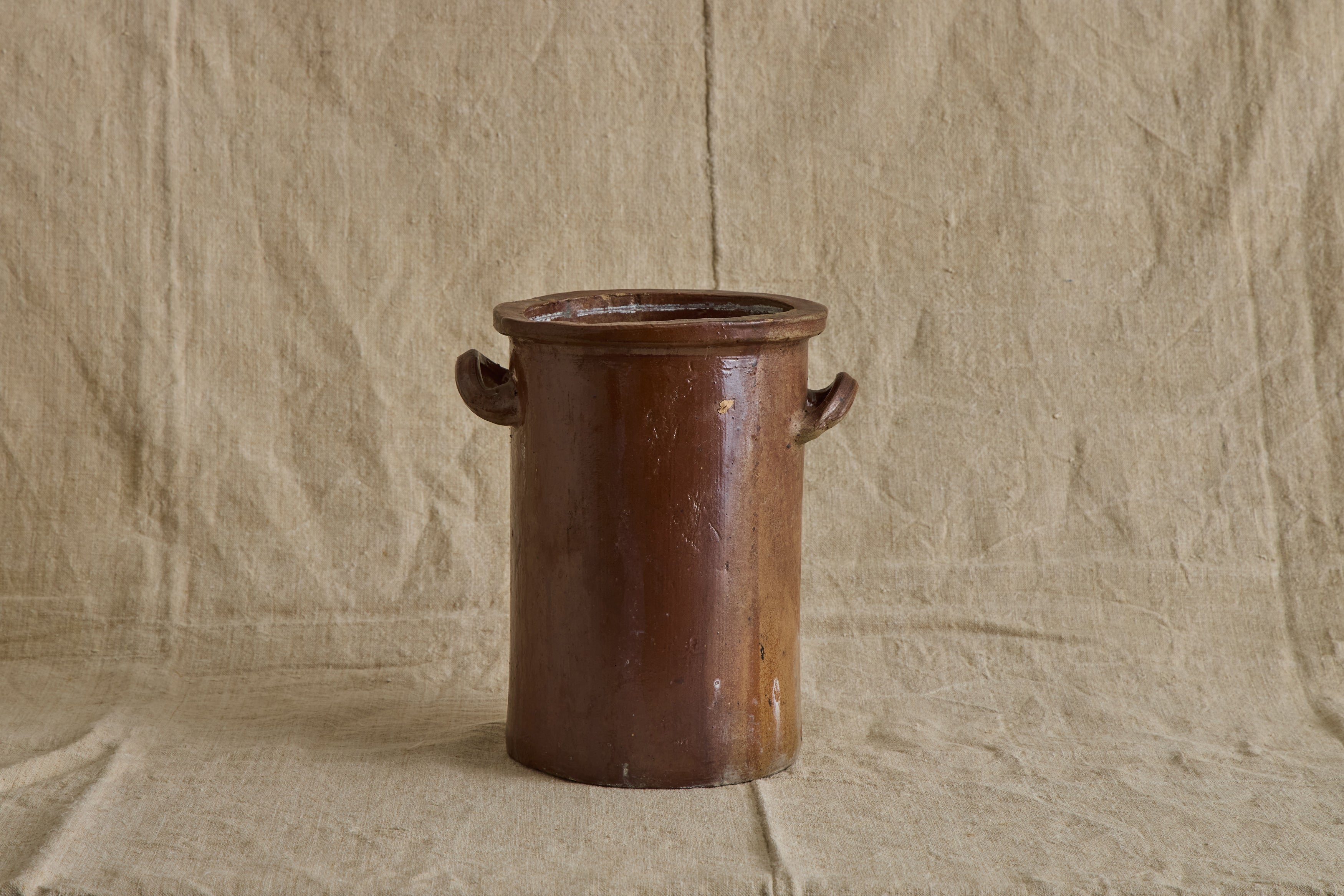 French Double Handle Crock