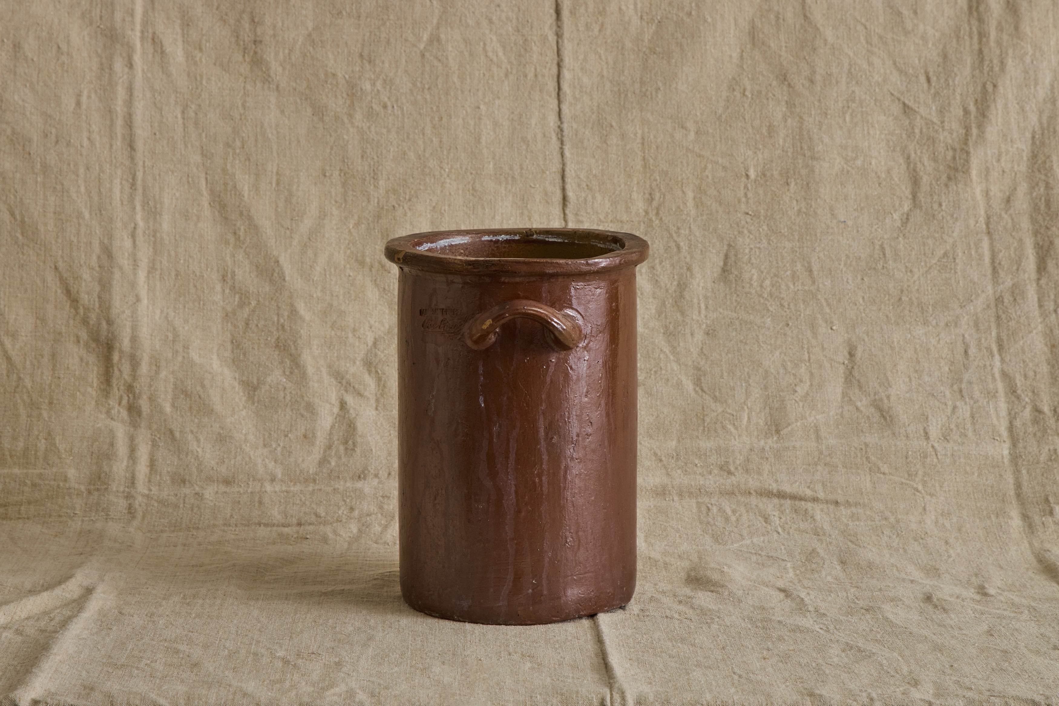 French Double Handle Crock