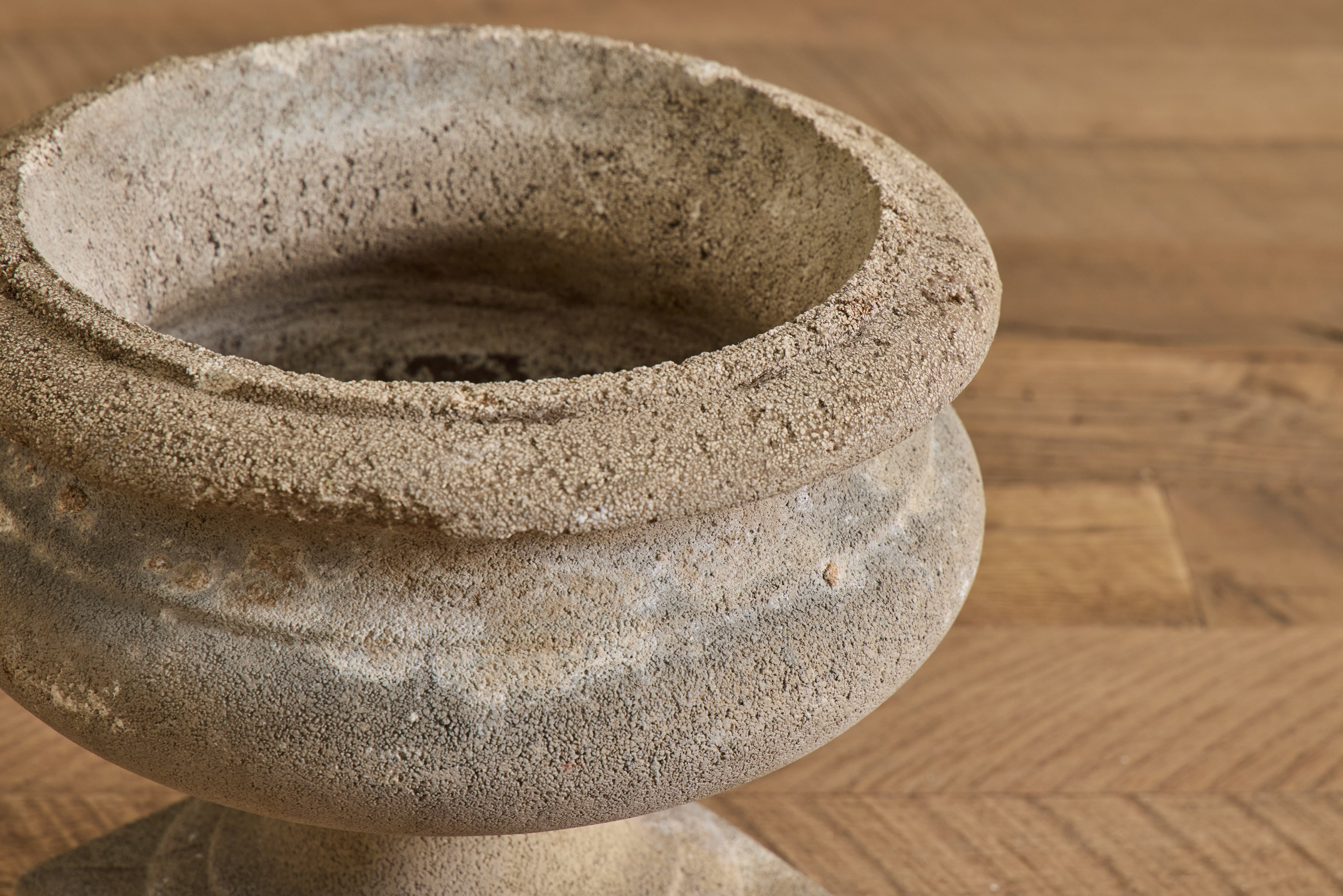 Pair of Medici Stone Planters