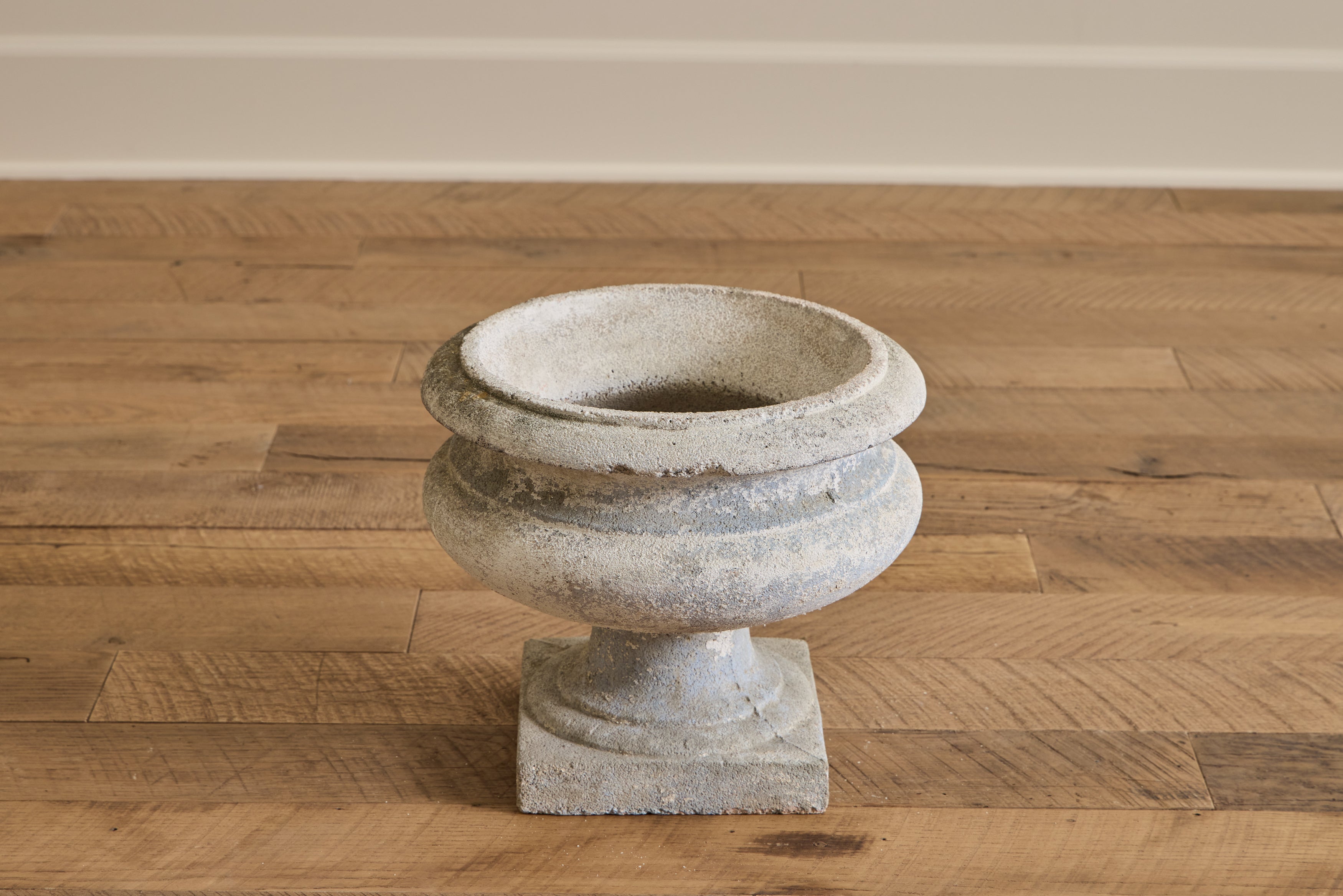 Pair of Medici Stone Planters