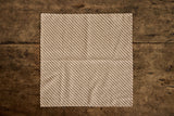 Crescent Napkins in Cacao