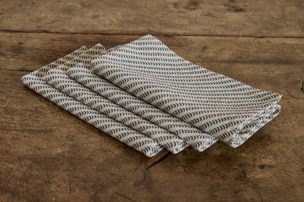 Crescent Napkins in Midnight