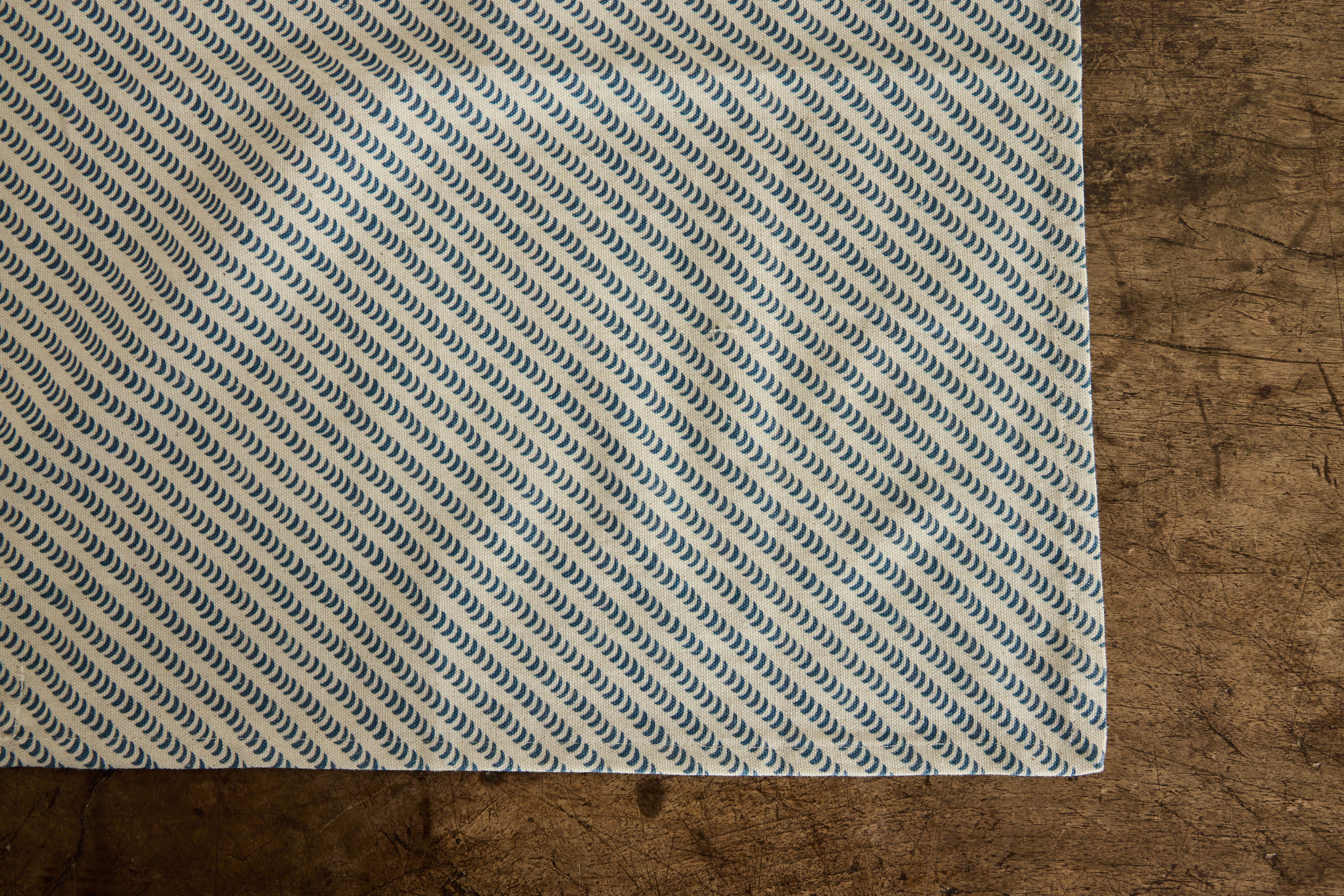 Crescent Napkins in Azure