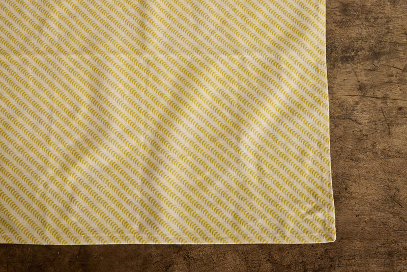 Crescent Napkins in Citron