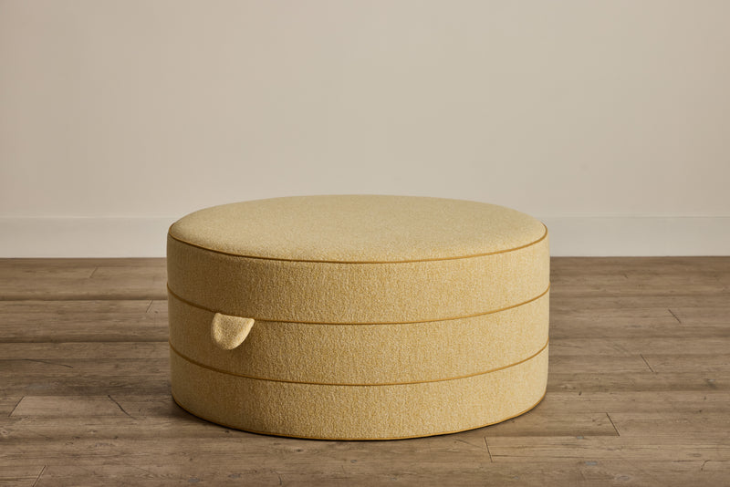 Nickey Kehoe 36" Round Hassock - In Stock (LA)