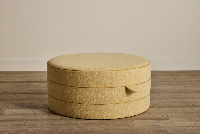 Nickey Kehoe 36" Round Hassock - In Stock (LA)