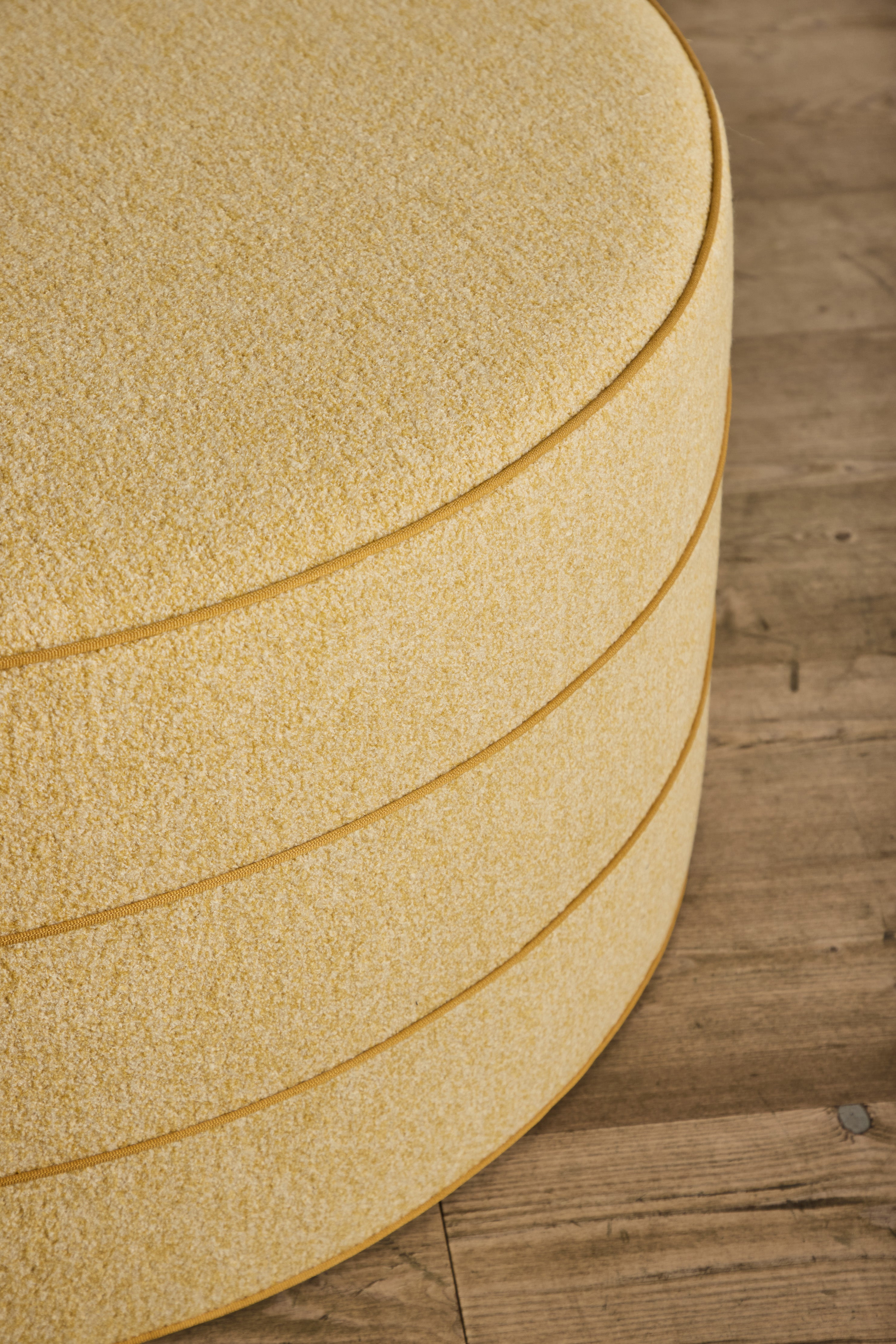 Nickey Kehoe 36" Round Hassock - In Stock (LA)