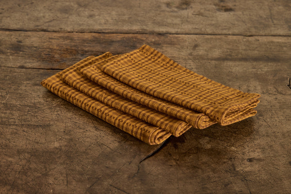 Set of 4 Soho Amber Napkins