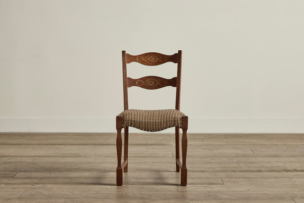 Set of 6 Carved Dining Chairs