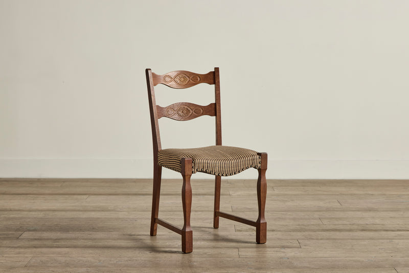 Set of 6 Carved Dining Chairs