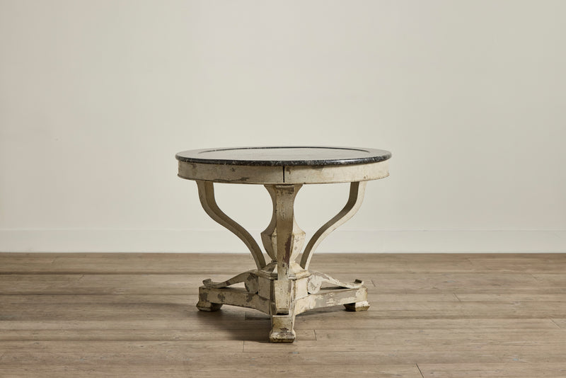 Stone Top Hall Table