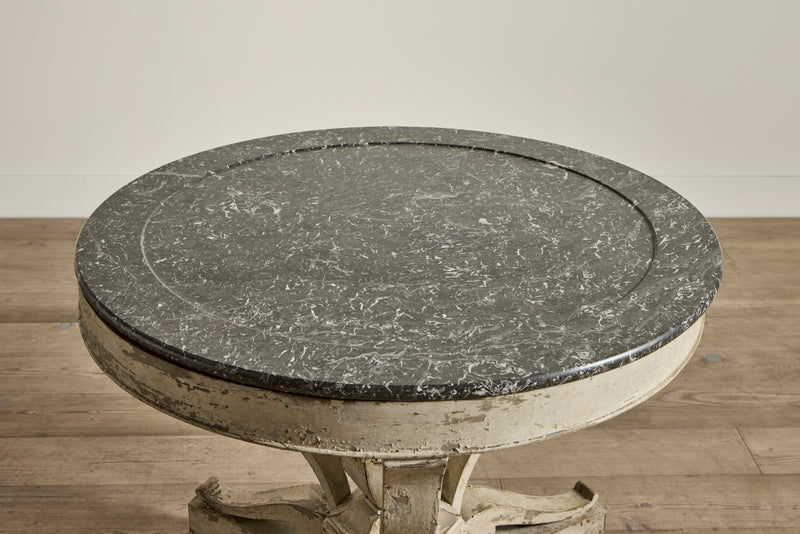 Stone Top Hall Table